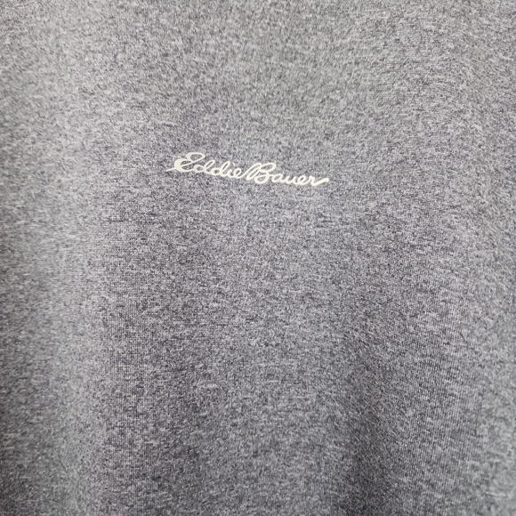 Men's Eddie Bauer gray t suit shirt sleeve FREEDRY 2XL - Picture 2 of 9